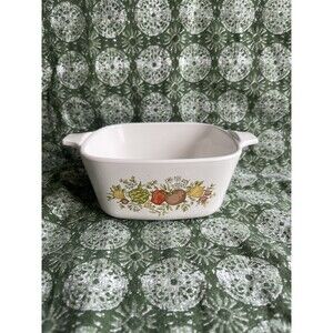 Vintage Corning Ware Spice Of Life Small Casserole Dish 2 3/4 Cup P-43-B No Lid